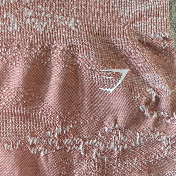 Gymshark Seamless High-Waisted Shorts - Pink XS - Picture 8 of 9